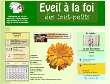 Tablet Screenshot of eveil-foi.net