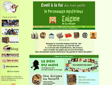 Tablet Screenshot of eng.eveil-foi.net